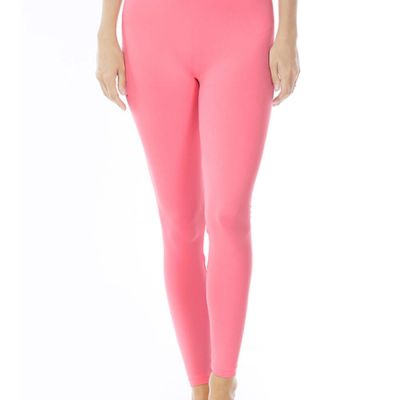 Women High Waist Basic Full Length Daily Soft Leggings